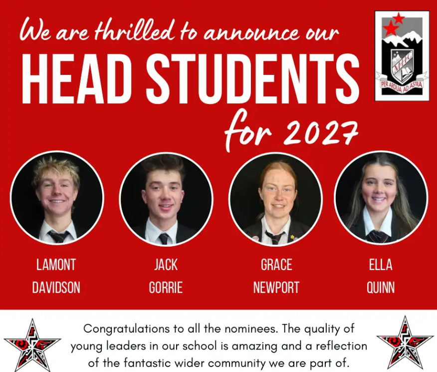 Head Students 2027