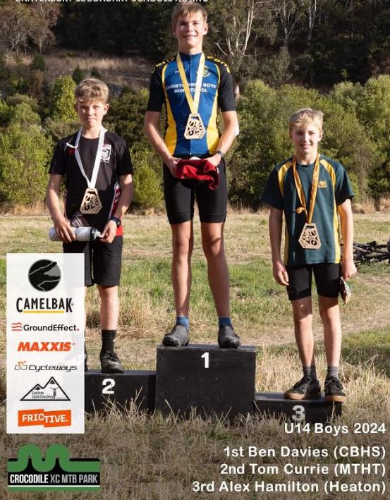 Mount Hutt College Mountain Bike - WINNERS